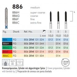DIAMANT-TURBINENFRÄSER