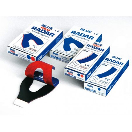 BLAU ROT ARTIKULATIONSPAPIER