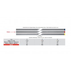 STRIP METALLICA DIAMANTATA FDS3