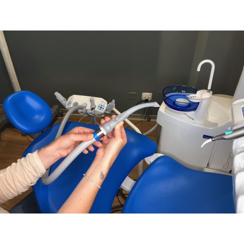 MANIPOLO ROTANTE GRIGIO INCLINABILE