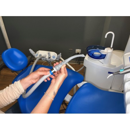 MANIPOLO ROTANTE GRIGIO INCLINABILE