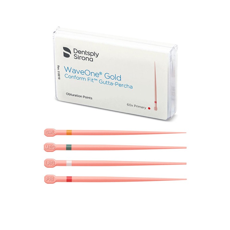 GUTTAPERCA WAVEONE GOLD CONFORM FIT PRIMARY ROSSA