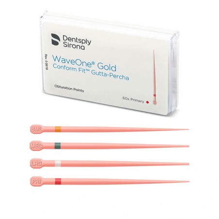 GUTTAPERCA WAVEONE GOLD CONFORM FIT PRIMARY ROSSA