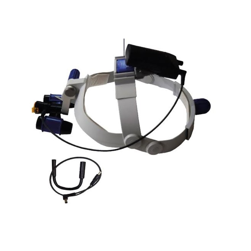 BATTERIEHALTER FÜR HELME VON VERGRÖSSERUNGSSYSTEMEN