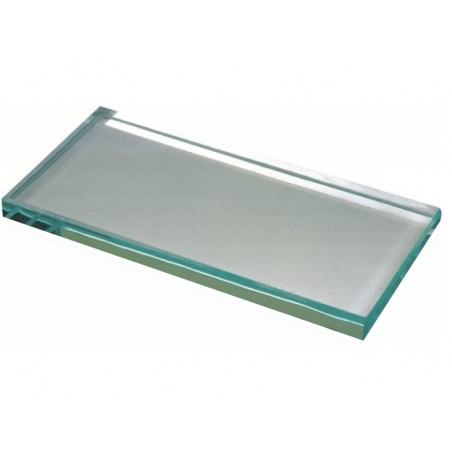 GLASPLATTE 12 X 8 CM