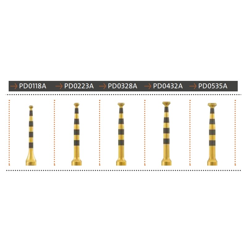 SET 5 INSERTI A MT-BONE PIEZODRILL