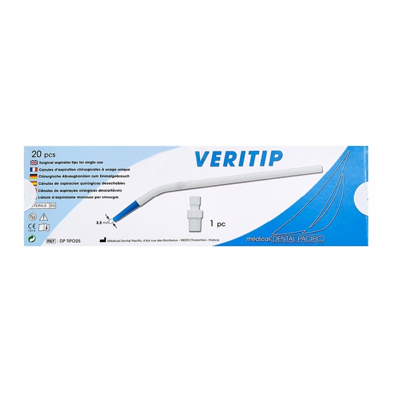 20 VERITIP-SAUGKANÜLEN