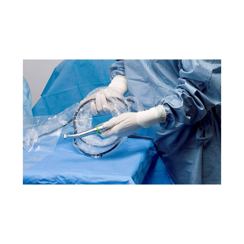 50 STERILE PVC-SCHUTZHÜLLEN 120 CM