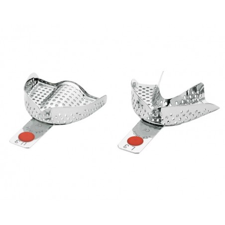 PORTAIMPRONTE INOX FORATO SERIE 2801