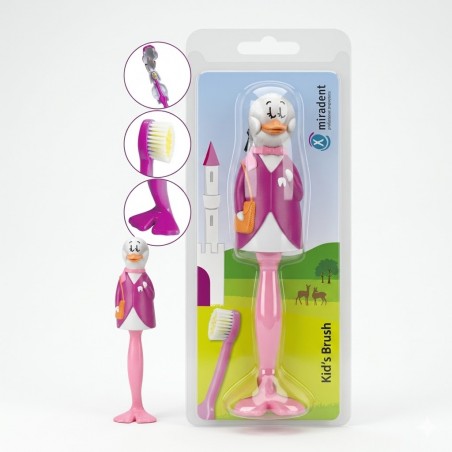 SPAZZOLINIO BAMBINO, FIGURA ANATRA
