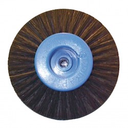 SPAZZOLA PULITRICE SETOLA NERA CENTRO PLASTICA - MODELLO LABOR
