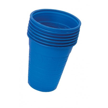 BICCHIERI MONOUSO BIO-COLOR CUP BLU