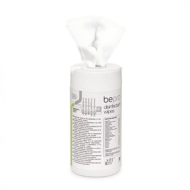 BEPRO 120 SALVIETTE DISINFETTANTI IN BARATTOLO
