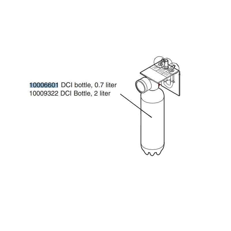 DCI-FLASCHE - 0,7 LITER