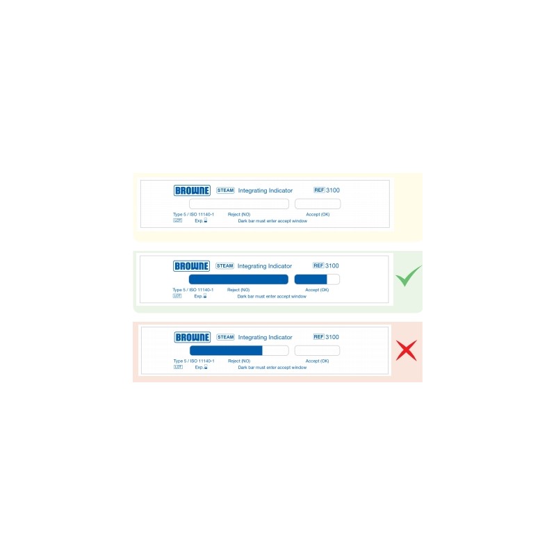 BROWNE 3100 - 250 MEHRPARAMETER-STERILISATIONSTEST