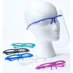 FACE VISOR KIT VISIERE PROTETTIVE BLUE