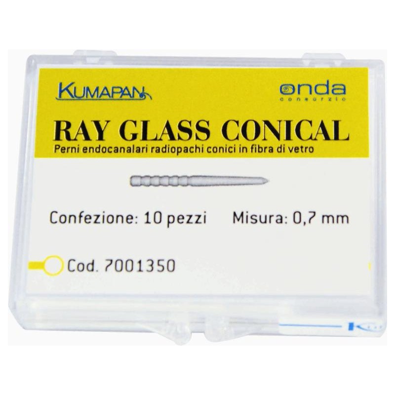RAY GLASS PERNI CONICI E CILINDRICI