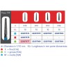 FRESE DIAMANTATE CONICHE ARROTONDATE