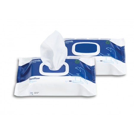 SANIFIZER WIPES - BUSTA 100 SALVIETTE