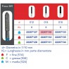 FRESE DIAMANTATE CILINDRO A PUNTA (CHAMFER PARALLELO)