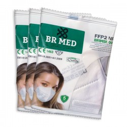 MASCHERA FFP2 BIANCA - 25 pezzi